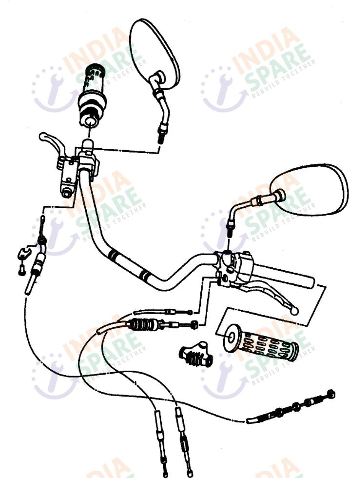 STEERING HANDLE & CABLE